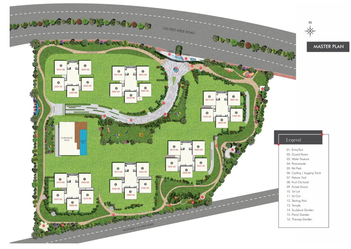 SSI | Fortune Suraj Bhan Grande Master plan